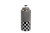 Ваза с крышкой "Chess" черно-белая 37см 55RD4395L