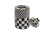 Ваза с крышкой "Chess" черно-белая 26см 55RD4395M